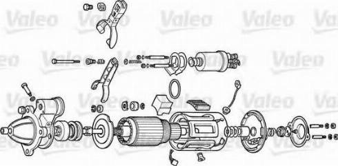 Valeo 6247AB - Starteris autospares.lv