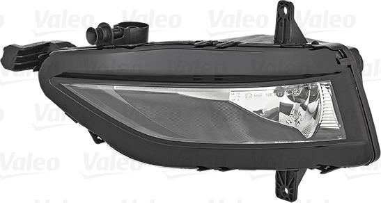 Valeo 047417 - Miglas lukturis www.autospares.lv