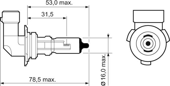 Valeo 032529 - Kvēlspuldze, Tālās gaismas lukturis autospares.lv