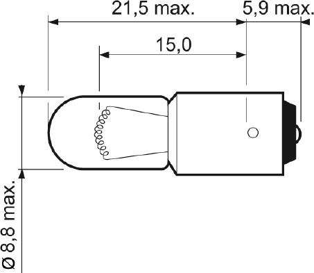 Valeo 032702 - Kvēlspuldze, Pagriezienu signāla lukturis www.autospares.lv