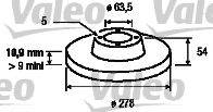 Valeo 197013 - Bremžu diski www.autospares.lv