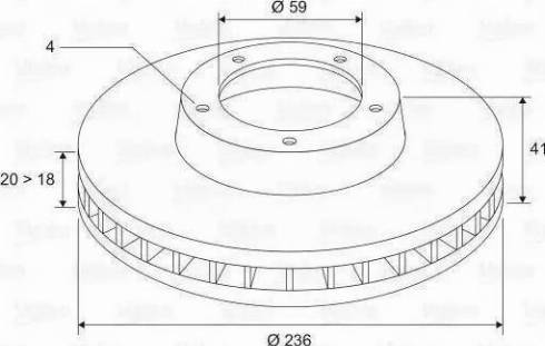 BOSCH 986478192 - Bremžu diski autospares.lv