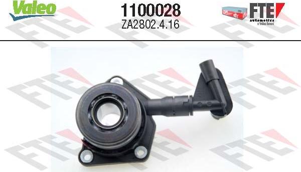 Valeo 1100028 - Centrālais izslēdzējmehānisms, Sajūgs www.autospares.lv