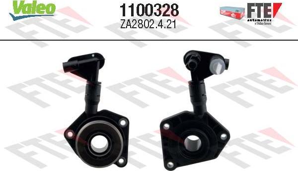 Valeo 1100328 - Centrālais izslēdzējmehānisms, Sajūgs www.autospares.lv