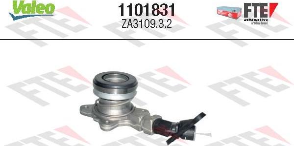 Valeo 1101831 - Центральный выключатель, система сцепления www.autospares.lv