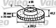 Valeo 186583 - Bremžu diski www.autospares.lv