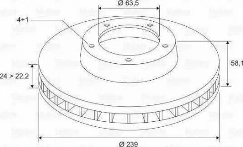 BOSCH 986478148 - Bremžu diski autospares.lv