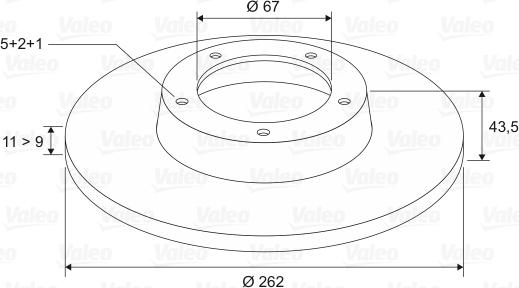 Valeo 186176 - Bremžu diski autospares.lv