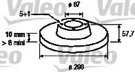 Valeo 186858 - Bremžu diski www.autospares.lv