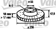 Valeo 186875 - Bremžu diski www.autospares.lv