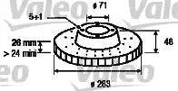 Valeo 186303 - Bremžu diski www.autospares.lv