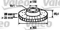 Valeo 187141 - Bremžu diski www.autospares.lv