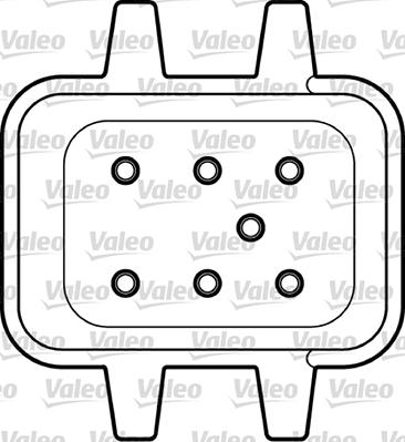 Valeo 850300 - Stikla pacelšanas mehānisms www.autospares.lv