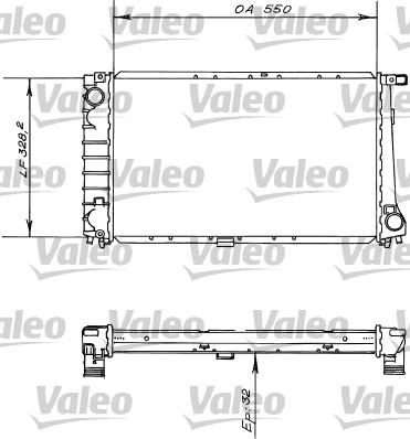 Valeo 819414 - Radiators, Motora dzesēšanas sistēma www.autospares.lv