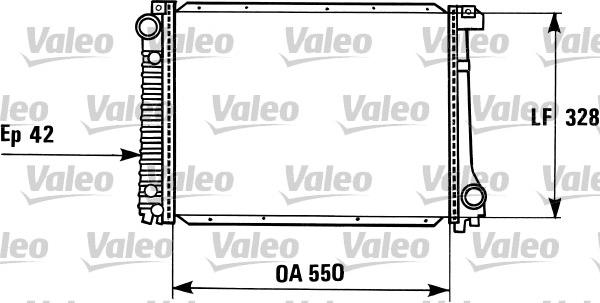 Valeo 819415 - Radiators, Motora dzesēšanas sistēma www.autospares.lv