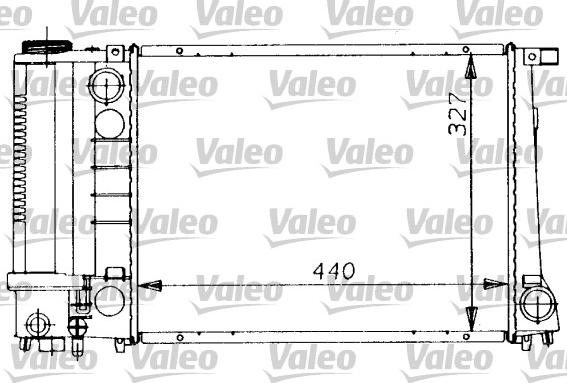 Valeo 819410 - Radiators, Motora dzesēšanas sistēma www.autospares.lv