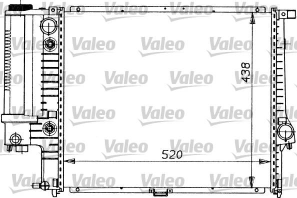 Valeo 819413 - Radiators, Motora dzesēšanas sistēma www.autospares.lv