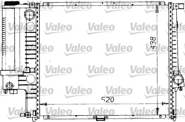 Valeo 819412 - Radiators, Motora dzesēšanas sistēma www.autospares.lv