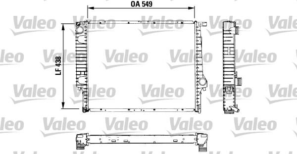 Valeo 819422 - Radiators, Motora dzesēšanas sistēma www.autospares.lv