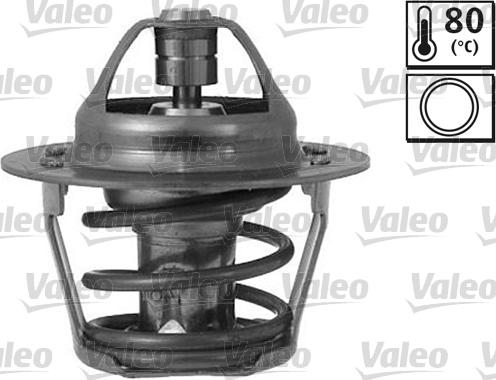 Valeo 819842 - Термостат охлаждающей жидкости / корпус www.autospares.lv