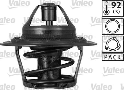 Valeo 819854 - Термостат охлаждающей жидкости / корпус www.autospares.lv