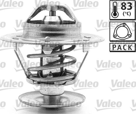 Valeo 819852 - Термостат охлаждающей жидкости / корпус www.autospares.lv