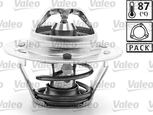 Valeo 819875 - Термостат охлаждающей жидкости / корпус www.autospares.lv