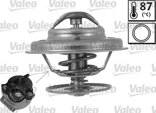 Valeo 819873 - Coolant thermostat / housing www.autospares.lv