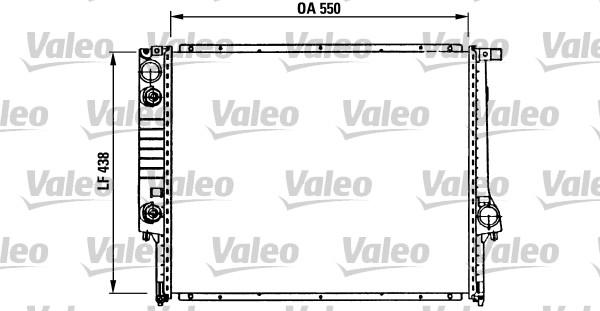 Valeo 819269 - Radiators, Motora dzesēšanas sistēma www.autospares.lv