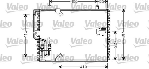 Valeo 816874 - Конденсатор кондиционера www.autospares.lv