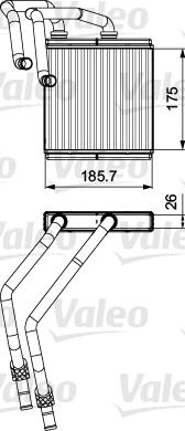 Valeo 811544 - Siltummainis, Salona apsilde www.autospares.lv