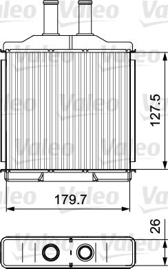 Valeo 811541 - Siltummainis, Salona apsilde www.autospares.lv