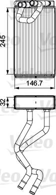 Valeo 811547 - Siltummainis, Salona apsilde www.autospares.lv