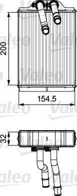 Valeo 811551 - Siltummainis, Salona apsilde www.autospares.lv