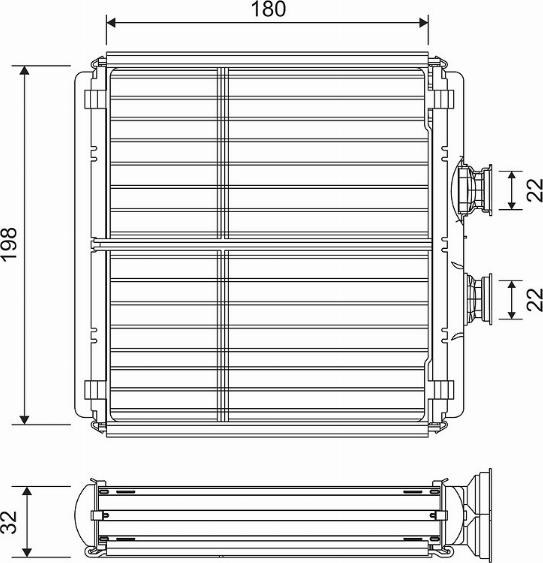 Valeo 811508 - Siltummainis, Salona apsilde www.autospares.lv