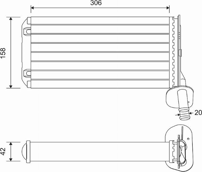 Valeo 811519 - Siltummainis, Salona apsilde www.autospares.lv