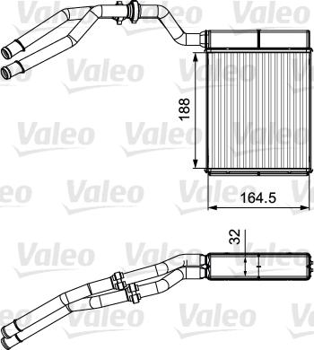 Valeo 811515 - Siltummainis, Salona apsilde www.autospares.lv