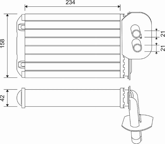 Valeo 811518 - Siltummainis, Salona apsilde www.autospares.lv