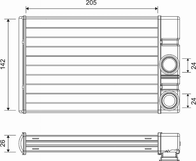 Valeo 811513 - Siltummainis, Salona apsilde www.autospares.lv