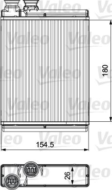 Valeo 811517 - Siltummainis, Salona apsilde www.autospares.lv