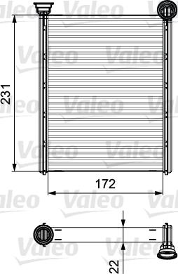 Valeo 811534 - Siltummainis, Salona apsilde www.autospares.lv