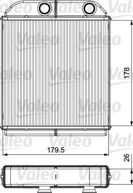 Valeo 811538 - Siltummainis, Salona apsilde www.autospares.lv