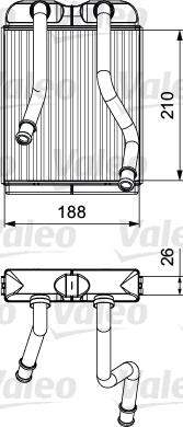 Valeo 811532 - Siltummainis, Salona apsilde autospares.lv