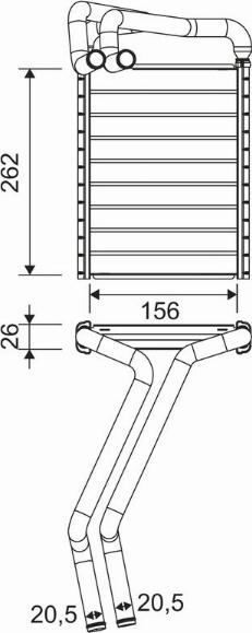 Valeo 811655 - Siltummainis, Salona apsilde www.autospares.lv