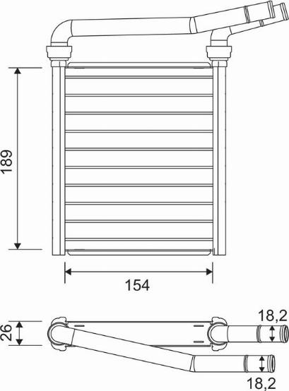 Valeo 811626 - Siltummainis, Salona apsilde www.autospares.lv