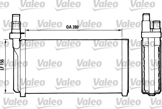 Valeo 811066 - Siltummainis, Salona apsilde www.autospares.lv