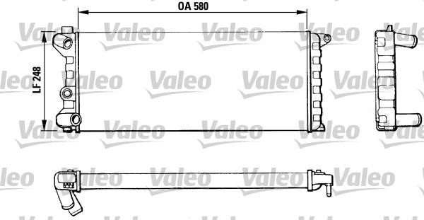 Valeo 811 392 - Radiators, Motora dzesēšanas sistēma www.autospares.lv