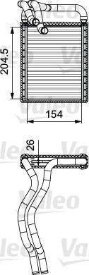 Valeo 812441 - Siltummainis, Salona apsilde www.autospares.lv