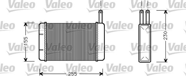 Valeo 812057 - Siltummainis, Salona apsilde www.autospares.lv