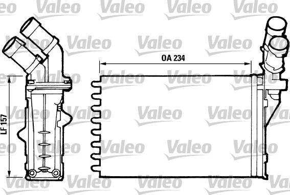 Valeo 812006 - Siltummainis, Salona apsilde www.autospares.lv